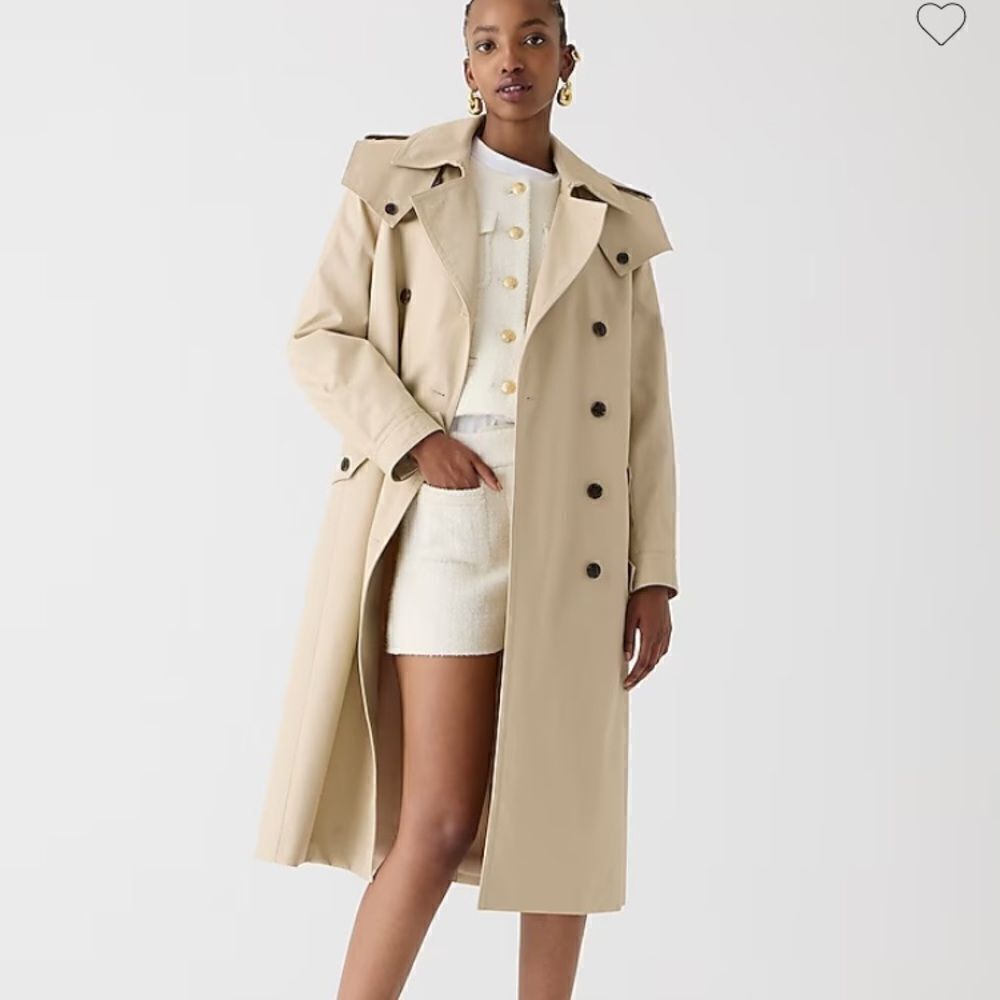 J.Crew Double-breasted trench coat